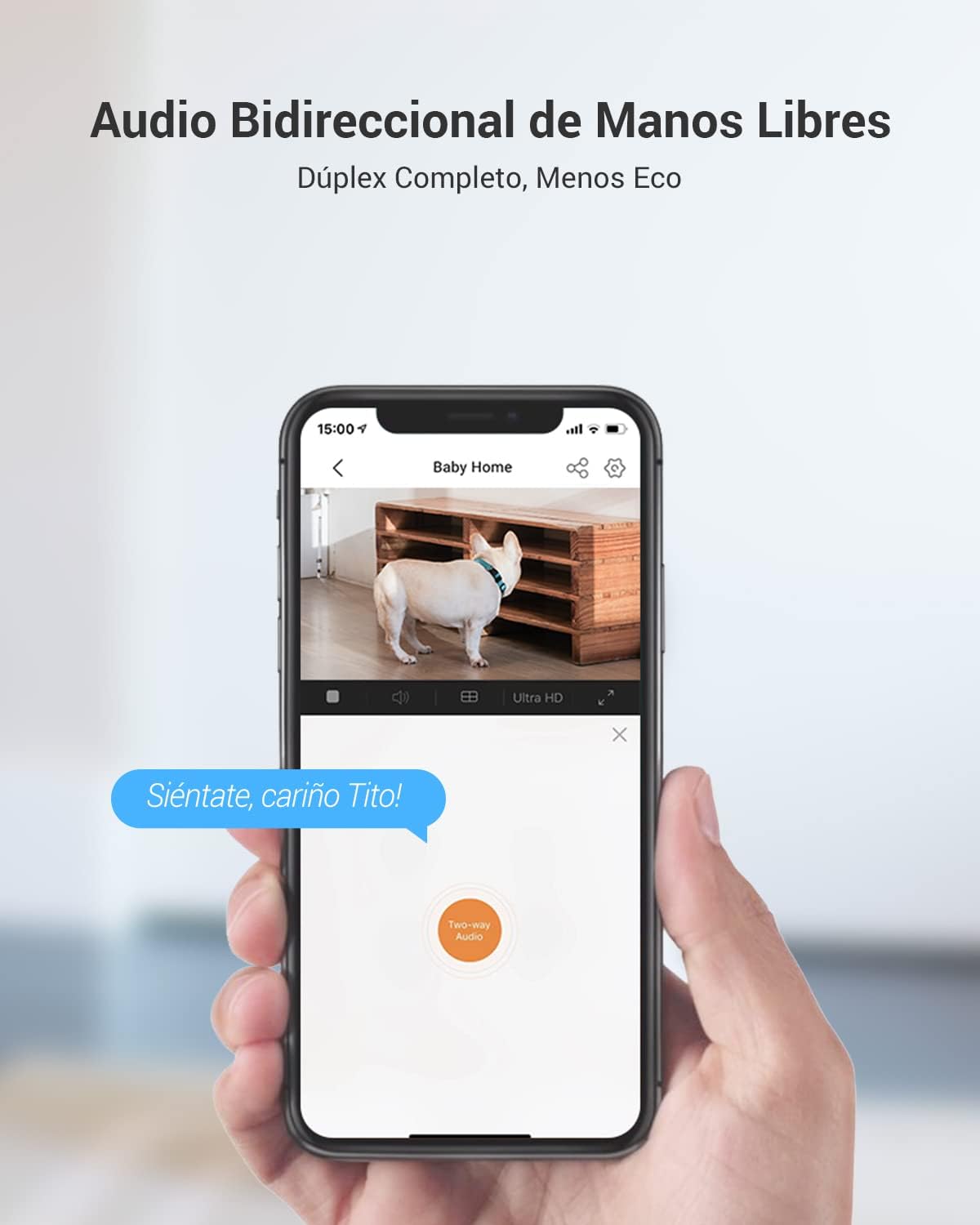 EZVIZ Kit de 2 Cámaras Vigilancia WiFi Interior 360º, C6N Camara Vigilancia Bebe 1080P, Visión Nocturna, Audio Bidireccional, Detección de Movimiento, Control Remoto, Blanco - 6
