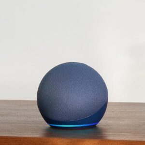 Echo Dot (Última generación) | Altavoz inteligente wifi y Bluetooth, con sonido más potente y de mayor amplitud | Azul marino, con Acceso Anticipado a Alexa+