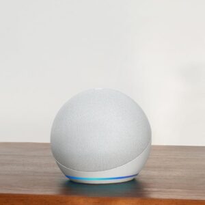 Echo Dot (Última generación) | Altavoz inteligente wifi y Bluetooth, con sonido más potente y de mayor amplitud | Blanco, con Acceso Anticipado a Alexa+