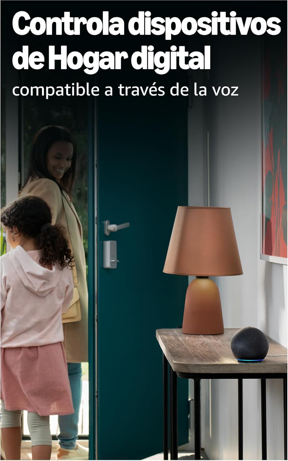 Echo Dot (Última generación) | Altavoz inteligente wifi y Bluetooth, con sonido más potente y de mayor amplitud | Blanco, con Acceso Anticipado a Alexa+ - 6