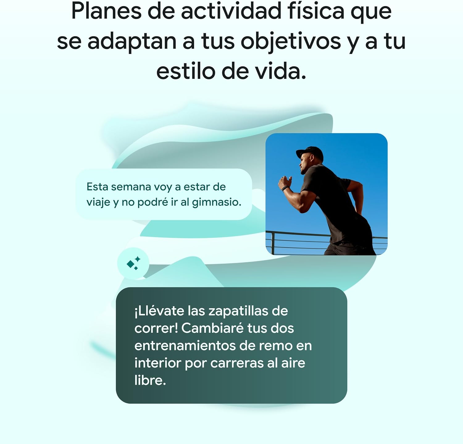 Google Fitbit Air - Pulsera de Actividad sin Pantalla con monitorización de la Actividad física - Compatible con iOS y Android - Obsidiana + Correa Deportiva de Fitbit Air - Obsidiana, Grande - 6