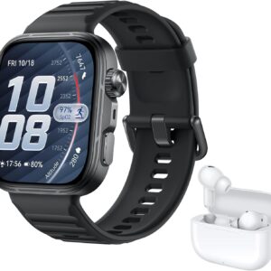 HUAWEI Watch FIT 5 Pro Smartwatch Negro+FreeBuds SE 4 Beige, GPS, ECG, 1,92" Pantalla de Cristal de Zafiro, 3000 nits, Pago NFC,Deportes al Aire Libre,Monitorización de Salud,10 Días Autonomía, 5ATM
