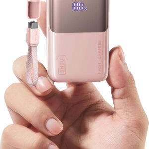 INIU Mini Power Bank, 45W 10000mAh Bateria Externa, PD3.0 QC4.0 Carga Rápida USB C Input & Output Bateria Portatil para iPhone 17 16 15 14 13 12 Pro, Samsung S22 S21 S20,iPad, Airpods etc