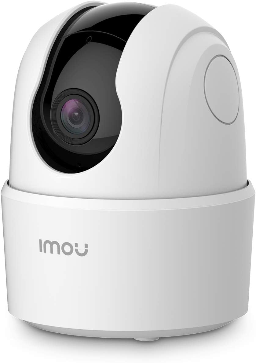 Imou Cámara IP WiFi Interior 2K(3MP) con Detección de Humano, Cámara de Vigilancia WiFi Interior 360° con Sirena, Audio Bidireccional, Modo de Privacidad, Compatible con Alexa para Bebé/Mascotas - 1
