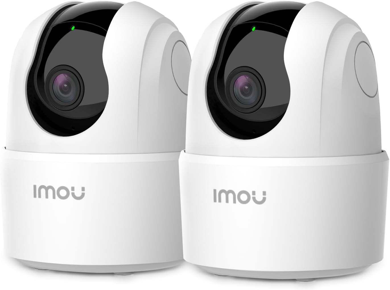 Imou Camara Vigilancia 3MP Ranger 2C(Pack-2), Detección de Humano, Cámara de Vigilancia WiFi Interior 360° con Sirena, Audio Bidireccional, Compatible con Alexa para Bebé/Mascotas - 1