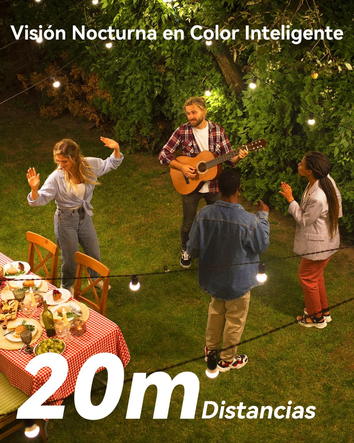 Imou Cell PT 2C (2Pack) - Cámara Vigilancia WiFi 3K Exterior Solar, Cámara Sin Cable de Batería Duración de 365 Días, Visión Nocturna en Color, Seguimiento Inteligente, Detección de Humana/Vehículo - 5
