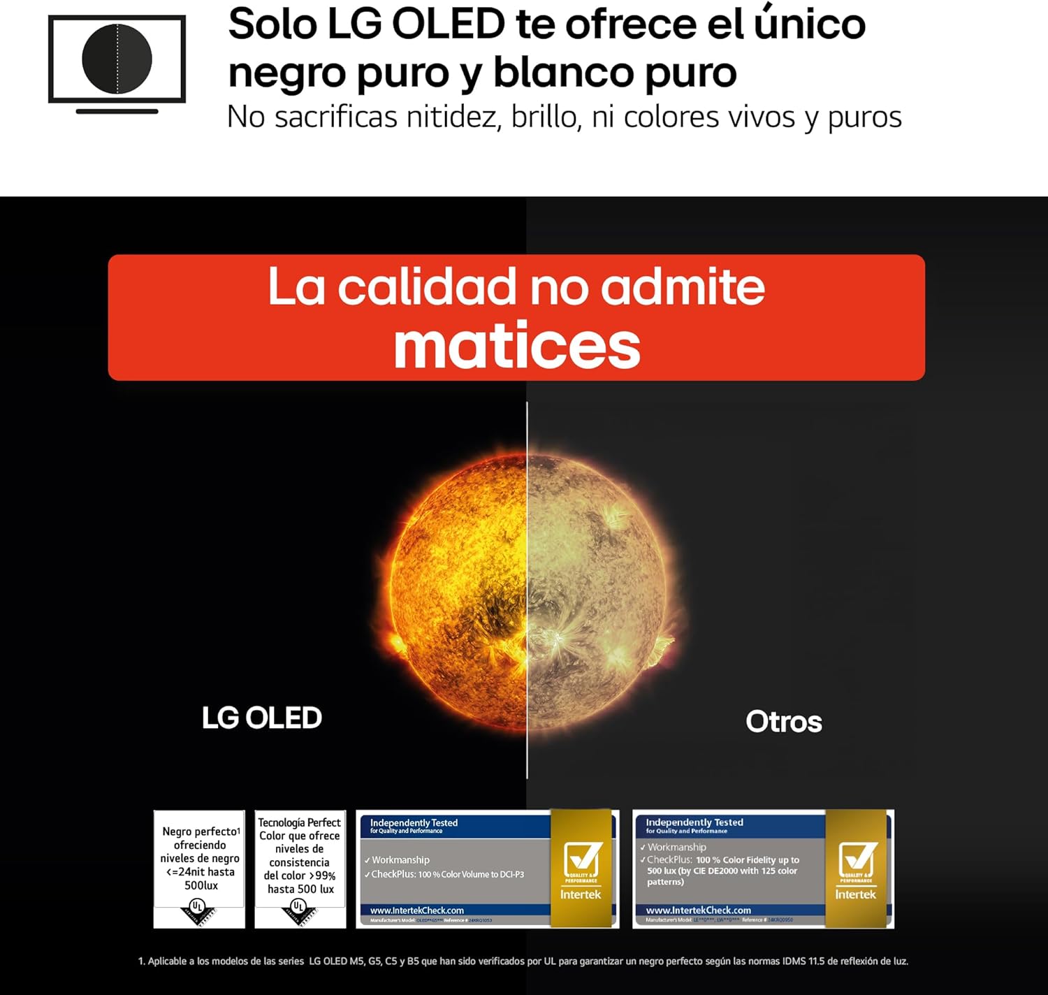 LG OLED48G56LS - TV 48", OLED EVO 4K, Smart TV IA G5, WebOS 25, Super Upscaling, Dolby Vision y Dolby Atmos, AMD FreeSync, Alexa/Google Assistant, Negro - 6