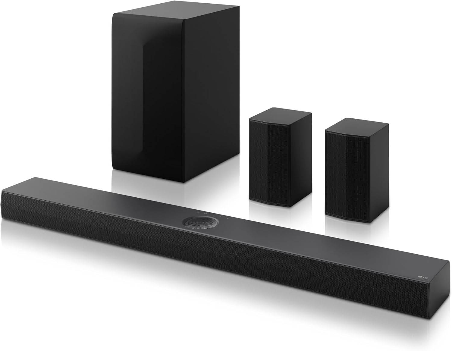 LG S70TR - Barra de Sonido Inteligente, 500W Potencia y 5.1.1 Canales, Altavoces Dobles Traseros Inalámbricos, Sonido Envolvente Dolby Atmos y DTS:X, Hi-Res 24bits/96kHz - 1