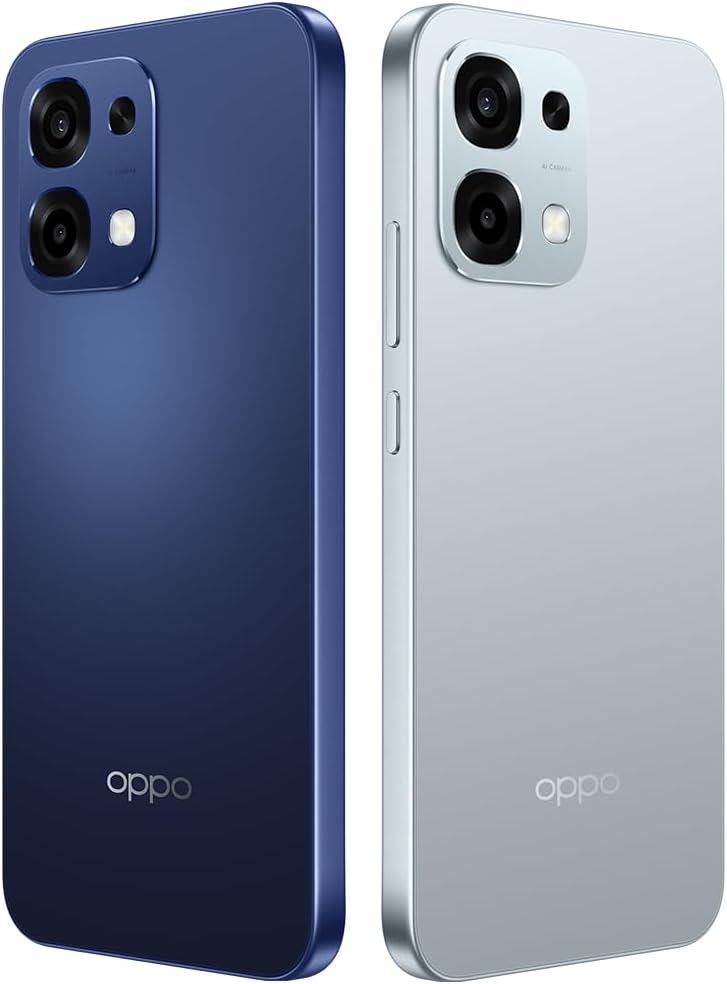 OPPO A6 Pro 5G - Smartphone Libre con IA, 8GB RAM+256GB, Batería 6500 mAh, Carga Rápida 80W, Pantalla AMOLED 120Hz, IP69, Cámara 50MP AI, Dual SIM, Versión Española - Azul - 3