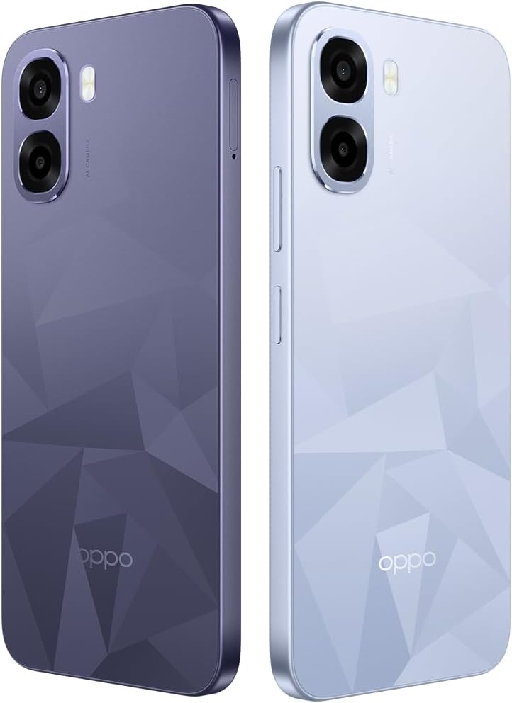 OPPO A6k 4G - Smartphone Libre con IA, 4GB RAM+256GB, Batería 6100 mAh, Pantalla LCD HD+ 120Hz, IP64, Cámara 50MP, Dual SIM, Versión Española - Negro - 2