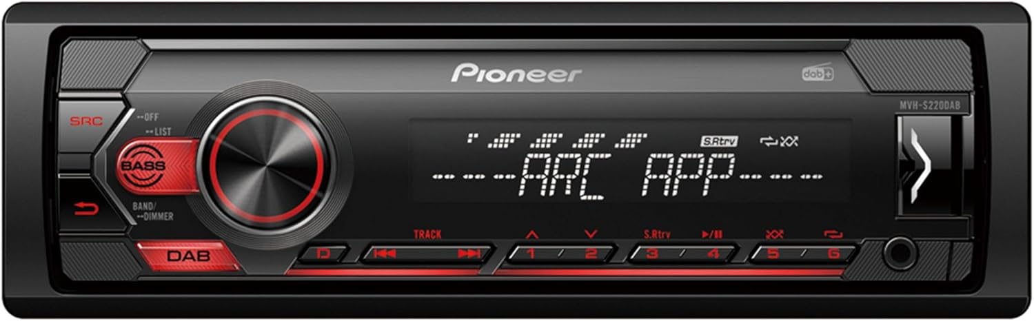 Pioneer MVH-S320BT Autoradio Bluetooth 1DIN - 5