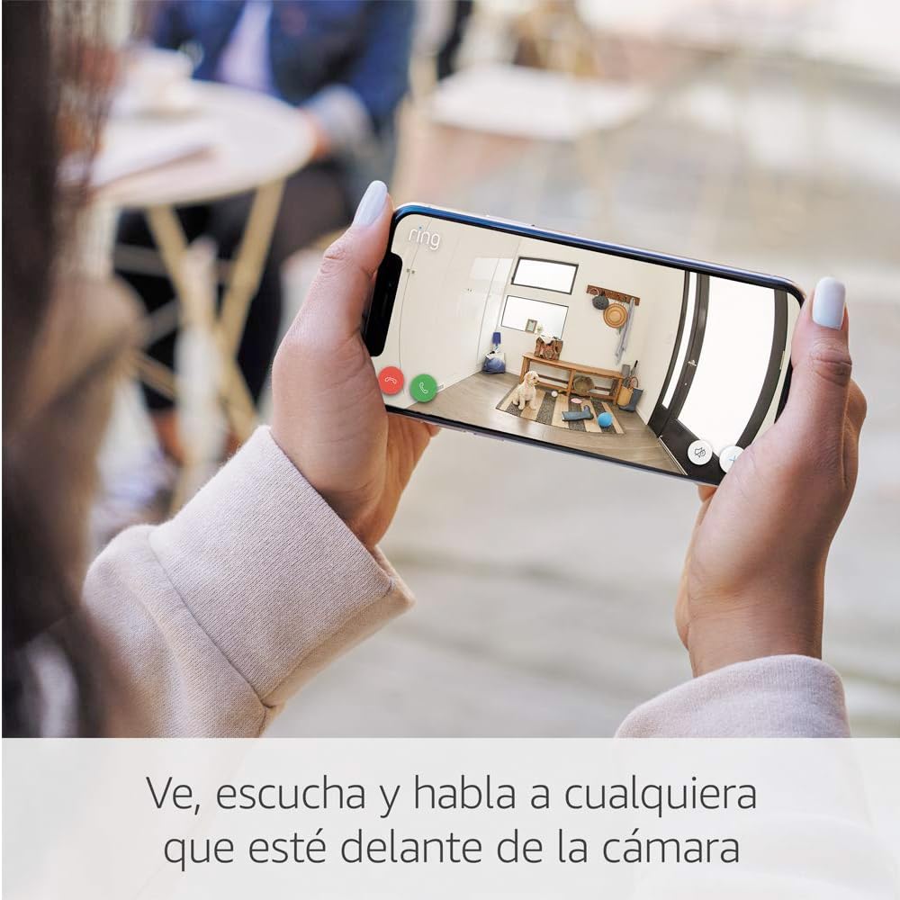Ring Cámara exterior con batería Pack de 2 (Stick Up Cam) + Cámara interior (Indoor Camera 2.ª gen.) | Cámaras de vigilancia wifi con vídeo HD, comunicación bidireccional | 30 días gratis de Ring Home - 3
