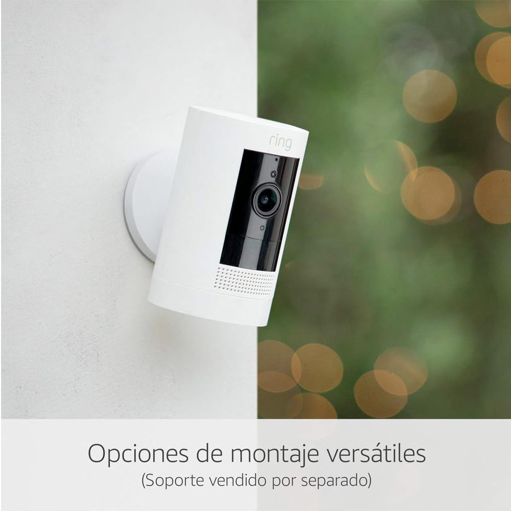 Ring Cámara exterior con batería Pack de 2 (Stick Up Cam) + Cámara interior (Indoor Camera 2.ª gen.) | Cámaras de vigilancia wifi con vídeo HD, comunicación bidireccional | 30 días gratis de Ring Home - 4