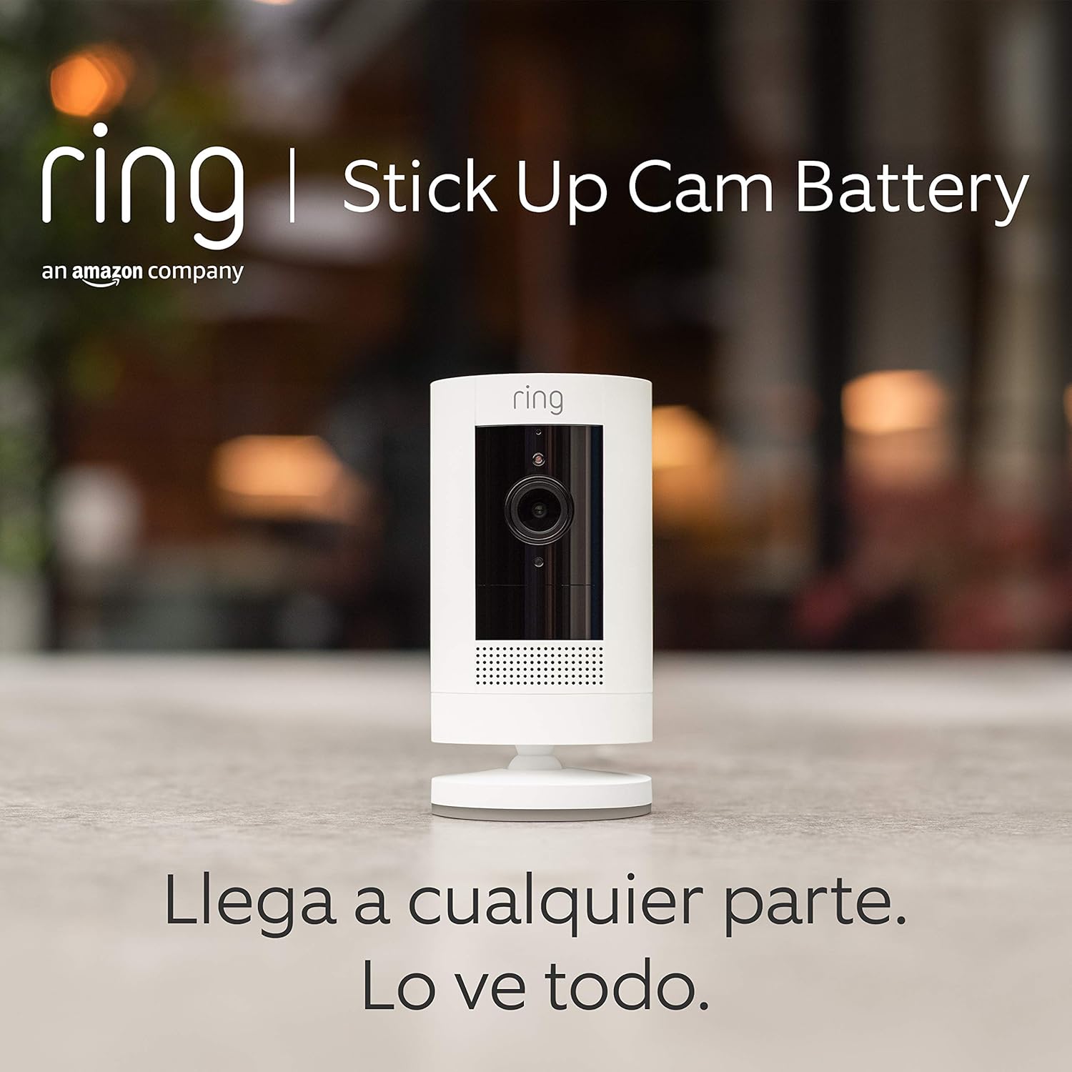 Ring Cámara exterior con batería Pack de 2 (Stick Up Cam) + Cámara interior (Indoor Camera 2.ª gen.) | Cámaras de vigilancia wifi con vídeo HD, comunicación bidireccional | 30 días gratis de Ring Home - 6