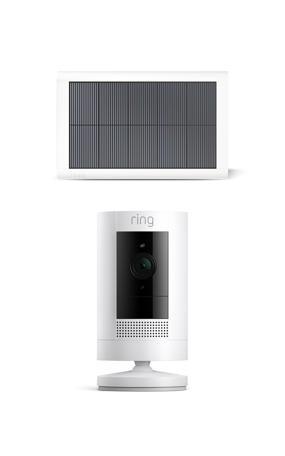 Ring Cámara exterior solar (Stick Up Cam) | Cámara de vigilancia wifi HD para tu domicilio con vídeo 1080p HD, comunicación bidireccional, instalación fácil | 30 días gratis de Ring Home - 2