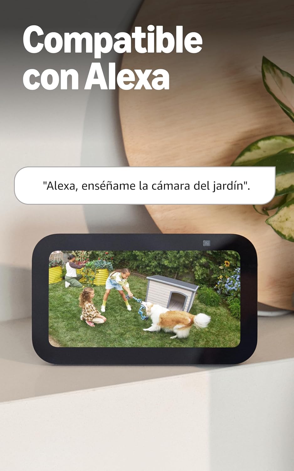 Ring Cámara exterior solar (Stick Up Cam) | Cámara de vigilancia wifi HD para tu domicilio con vídeo 1080p HD, comunicación bidireccional, instalación fácil | 30 días gratis de Ring Home - 5