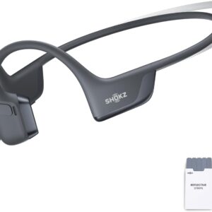 SHOKZ OpenRun Pro 2 Mini Auriculares Deportivos de Conducción Ósea, Inalámbricos Bluetooth 5.3, Micrófonos con Cancelación de Ruido, Resistente al Agua IP55, 12h Reproducción, Carga Rápida USB-C