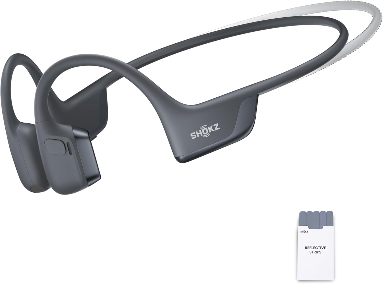 SHOKZ OpenRun Pro 2 Mini Auriculares Deportivos de Conducción Ósea, Inalámbricos Bluetooth 5.3, Micrófonos con Cancelación de Ruido, Resistente al Agua IP55, 12h Reproducción, Carga Rápida USB-C - 1