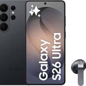 Samsung Galaxy S26 Ultra, 256GB, Negro + Galaxy Buds4