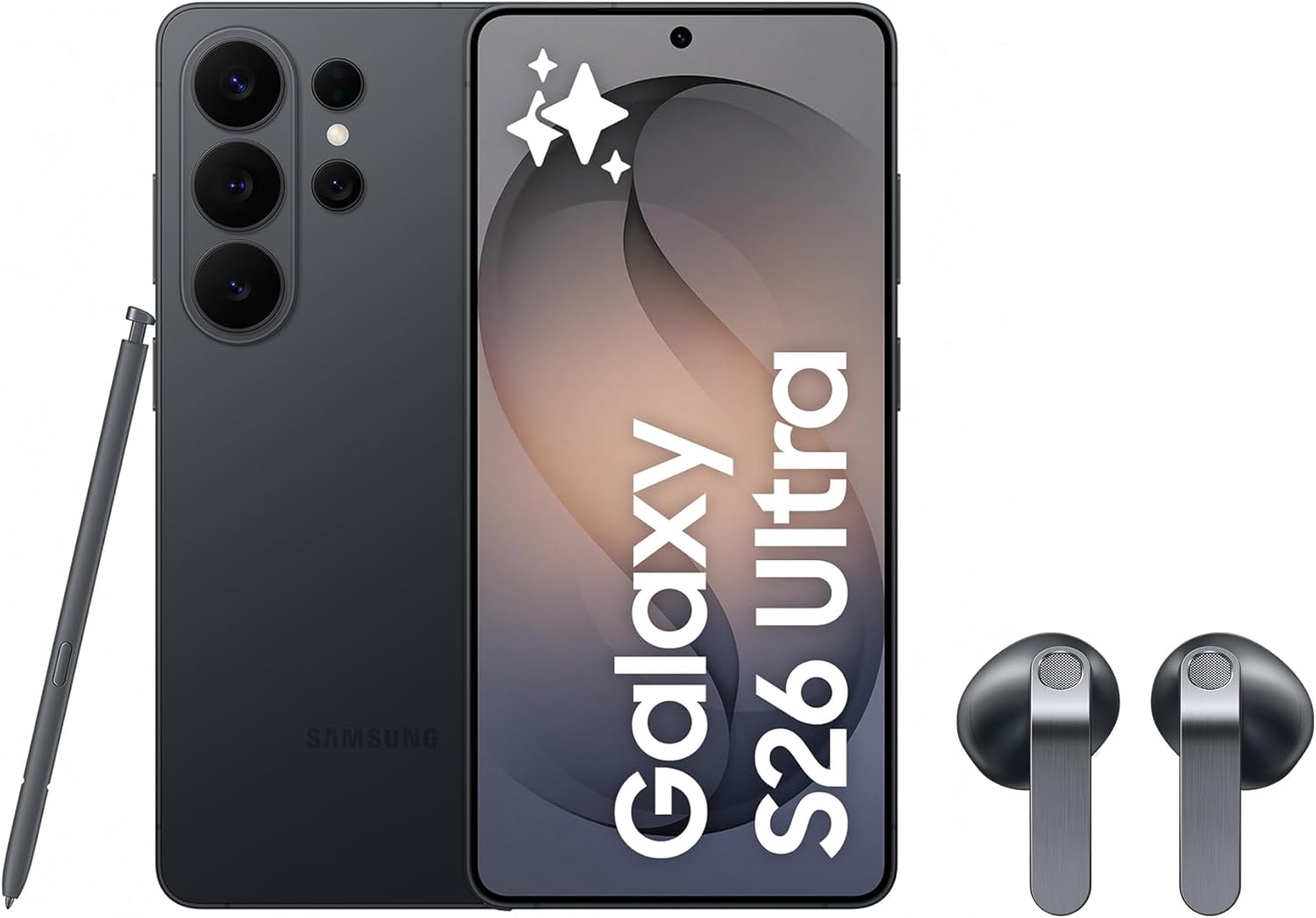Samsung Galaxy S26 Ultra, 256GB, Negro + Galaxy Buds4 - 1