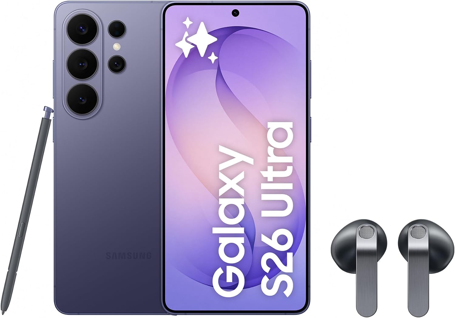 Samsung Galaxy S26 Ultra, 256GB, Violeta Cobalto + Galaxy Buds4 - 1
