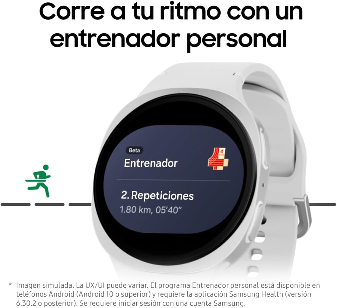 Samsung Galaxy Watch8, 40 mm, LTE, Galaxy AI, Smartwatch, Procesador 3 NM, Asistente de Salud y Sueño, Seguimiento Deportivo, Garantía 3 Años + 1 año Extra, Plata (Versión Española) - 5