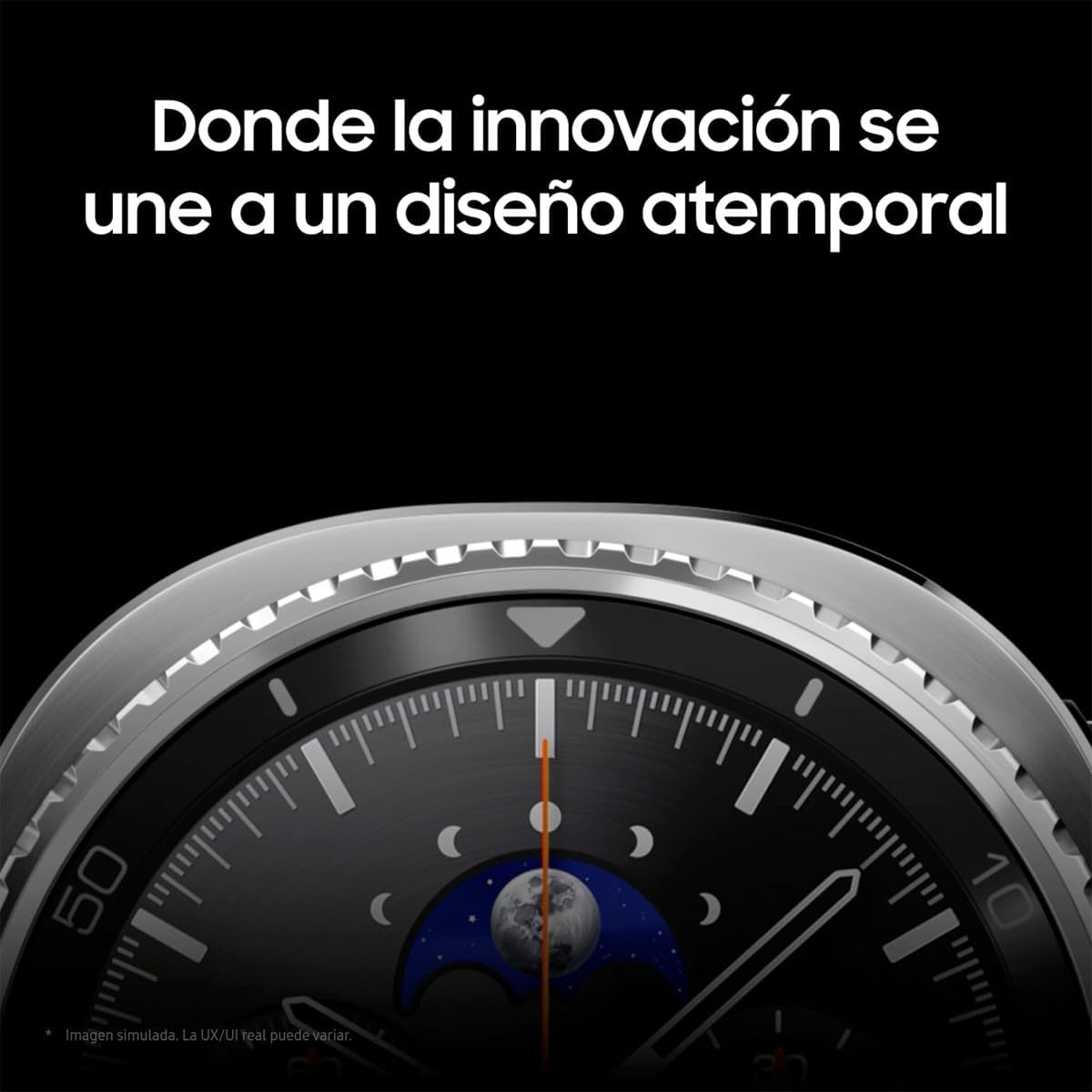 Samsung Galaxy Watch8 Classic 46mm, Bluetooth, Correa Híbrida, Smartwatch con Diseño con Bisel Giratorio, Garantía 3 Años + 1 año Extra, Negro (Versión Española) - 3