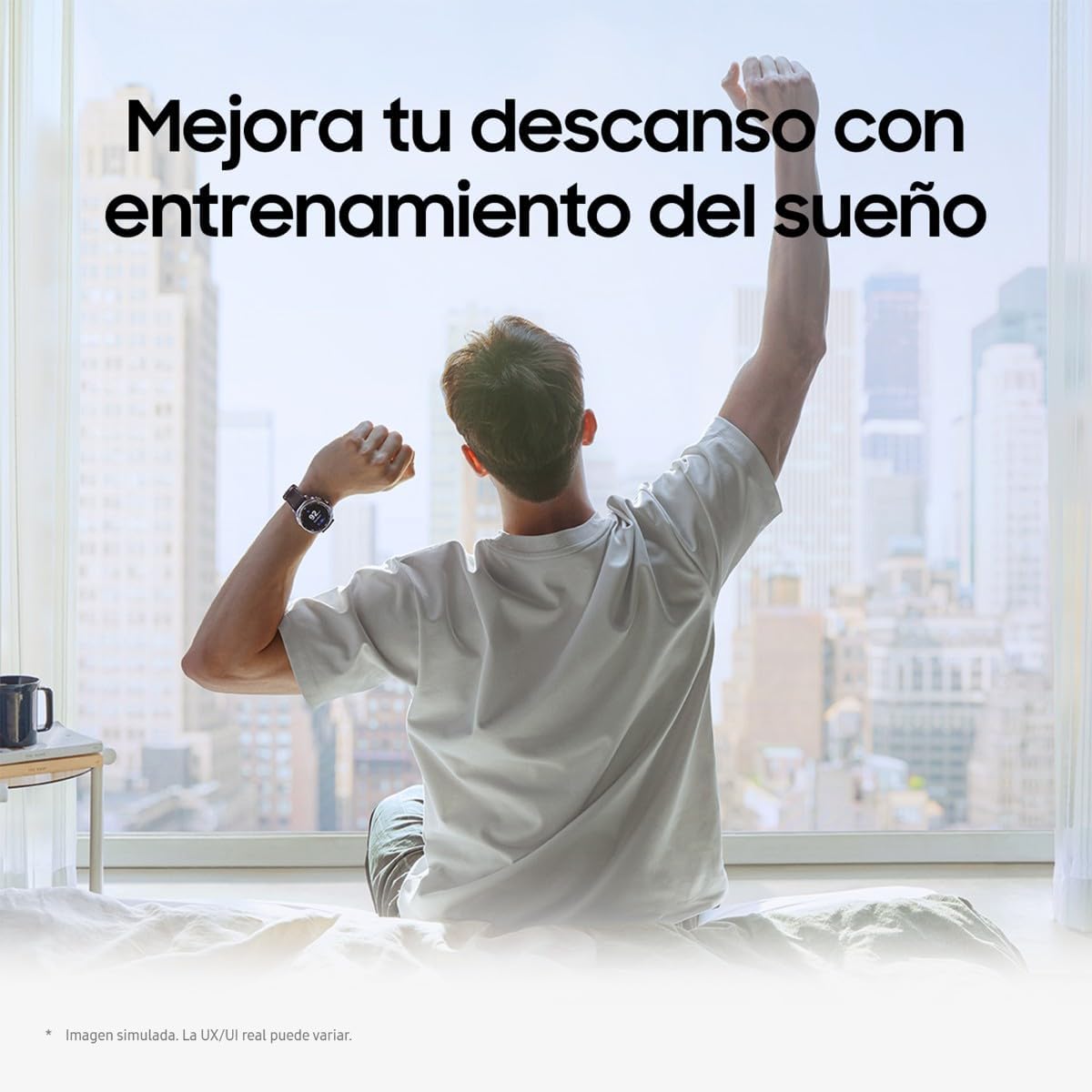 Samsung Galaxy Watch8 Classic 46mm, Bluetooth, Correa Híbrida, Smartwatch con Diseño con Bisel Giratorio, Garantía 3 Años + 1 año Extra, Negro (Versión Española) - 5