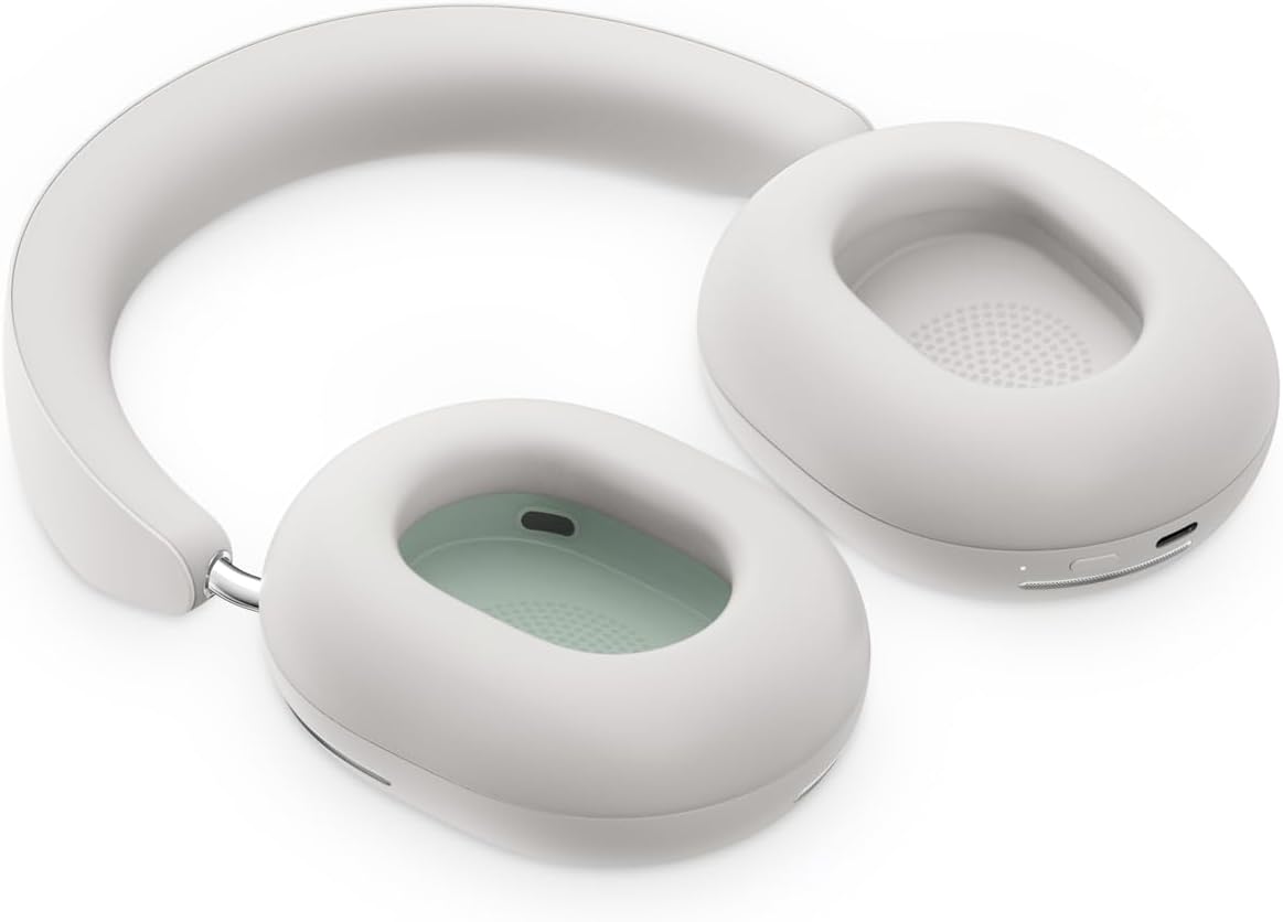 Sonos Ace - Auriculares inalámbricos Bluetooth con cancelación Activa de Ruido - hasta 30 Horas de autonomía - Audio Espacial con Seguimiento dinámico de la Cabeza - Blanco - 4