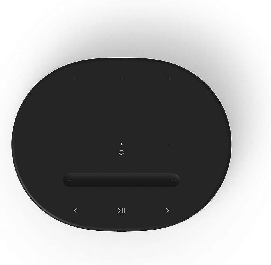 Sonos Move 2 | Altavoz inalámbrico portátil con Wi-Fi, Bluetooth, Compatible con Amazon Alexa, 24 Horas de reproducción y Base de Carga inalámbrica - Negro - 5