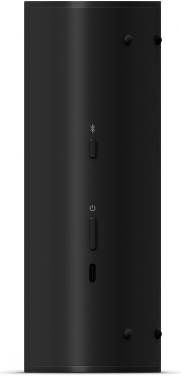 Sonos Roam 2 Altavoz inalámbrico portátil y ultracompacto - Impermeable - 10 Horas de autonomía - Negro - 4