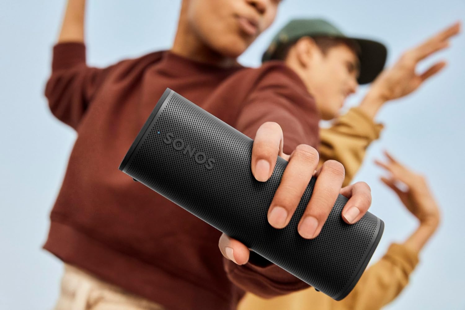 Sonos Roam 2 Altavoz inalámbrico portátil y ultracompacto - Impermeable - 10 Horas de autonomía - Negro - 6