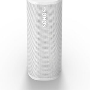 Sonos Roam 2 | Altavoz portátil Impermeable y Ligero con Bluetooth, Wi-Fi, 10 Horas de autonomía, Control por Voz y Uso Tanto en Interior como Exterior - Blanco