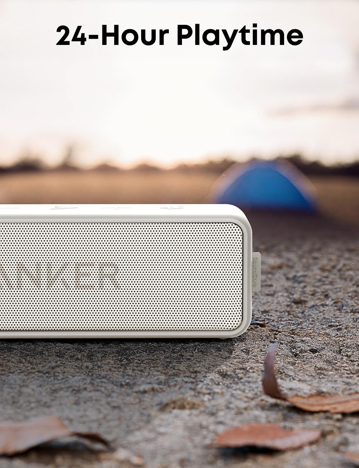 Soundcore Anker 2 Altavoz Bluetooth Portátil con Sonido Estéreo de 12 W, BassUp, IPX7 Resistente al Agua, 24 Horas Reproducción, Emparejamiento Estéreo Inalámbrico, para hogar, Exterior y Viaje - 5