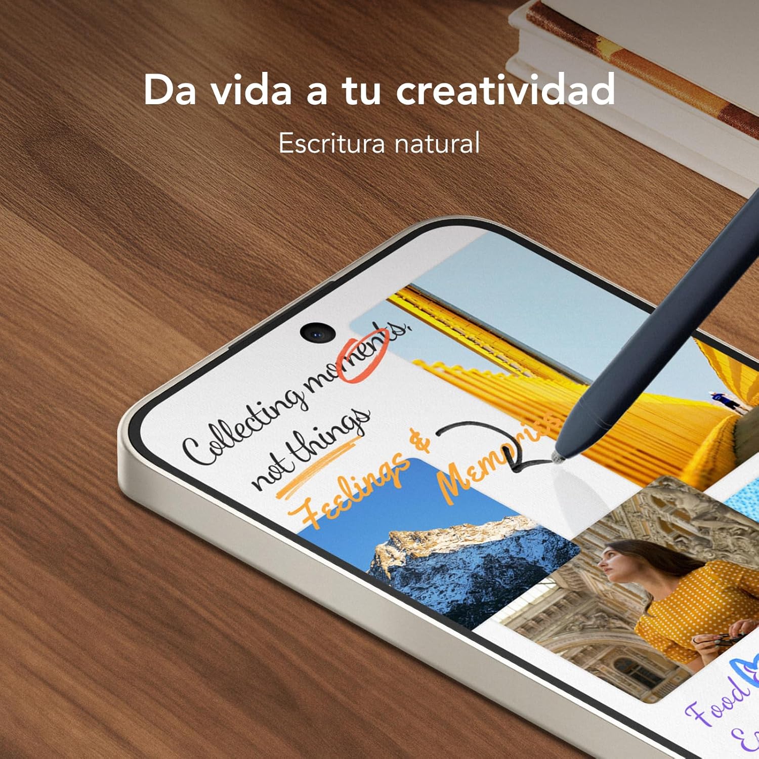 TCL NXTPAPER 70 Pro Smartphone 5G - Dorado | Pantalla 6,9" FHD+ 120Hz NXTPAPER 4.0 | CPL Antirreflectante | Protección Ocular | Cámara 50 MP OIS | 8 GB + 512 GB | Dimensity 7300 | MuseFilm - 5