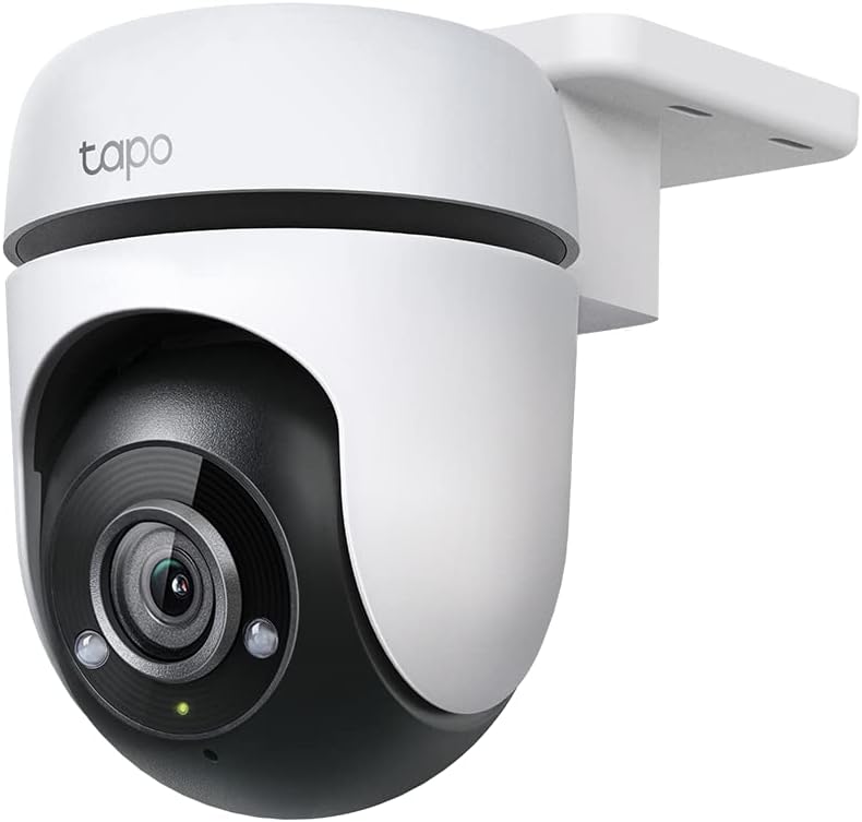 Tapo C500 - Cámara Vigilancia Wi-FI Exterior 360º, Resolución 1080p, Detección Movimiento, Visión Nocturna hasta 30 m, Audio Bi-direccional, Sirena, Compatible Alexa y Google, 2MP - 1