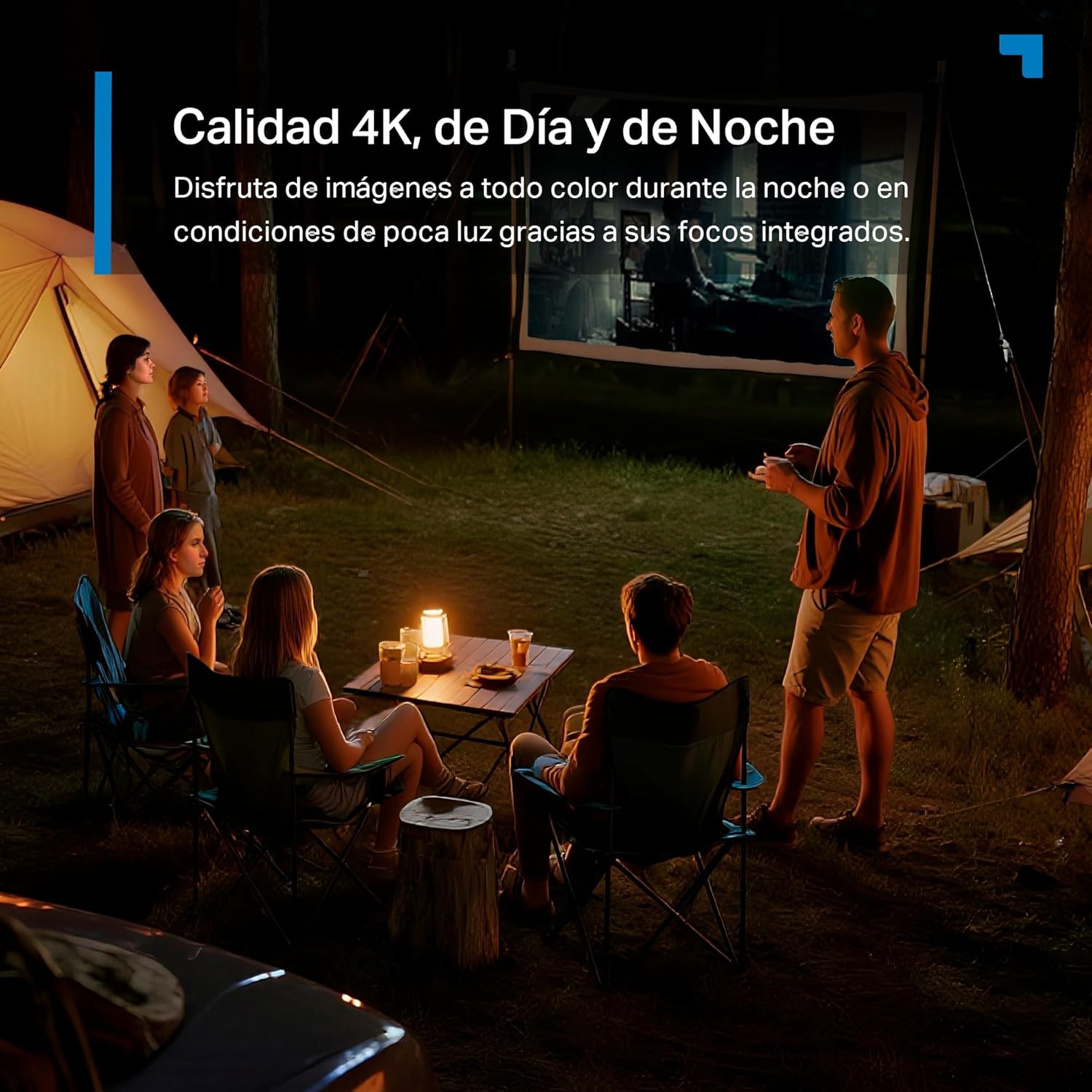 Tapo C665G Kit - 4K Cámara de Seguridad Exterior con Panel Solar, 4G LTE y WiFi, visión Nocturna a Color, detección IA, Seguimiento 360°, batería Recargable, IP65 - 6