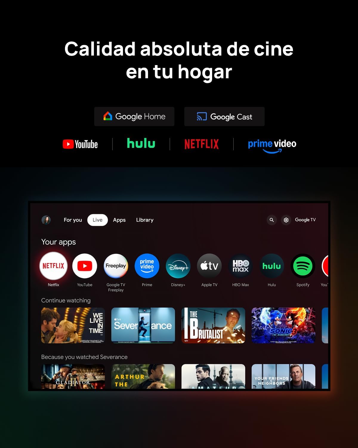 XGIMI Horizon 20 Pro Proyector Láser Triple RGB 4K, 4100 Lúmenes ISO, Google TV con Netflix Oficial, Zoom Óptico & Lens Shift, IMAX Enhanced, Dolby Vision, Contraste 20.000:1, Pantalla 300" - 3