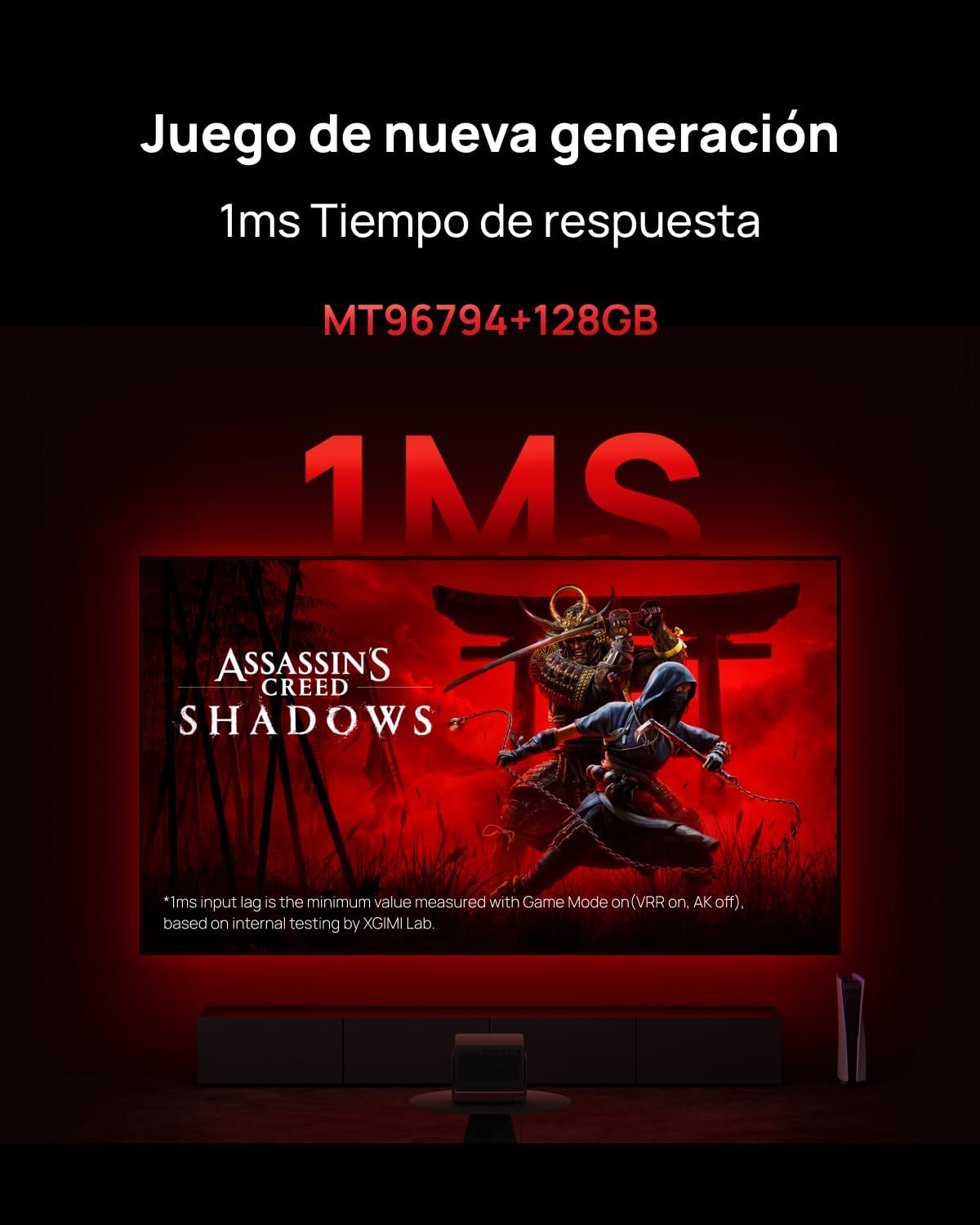 XGIMI Horizon 20 Pro Proyector Láser Triple RGB 4K, 4100 Lúmenes ISO, Google TV con Netflix Oficial, Zoom Óptico & Lens Shift, IMAX Enhanced, Dolby Vision, Contraste 20.000:1, Pantalla 300" - 6