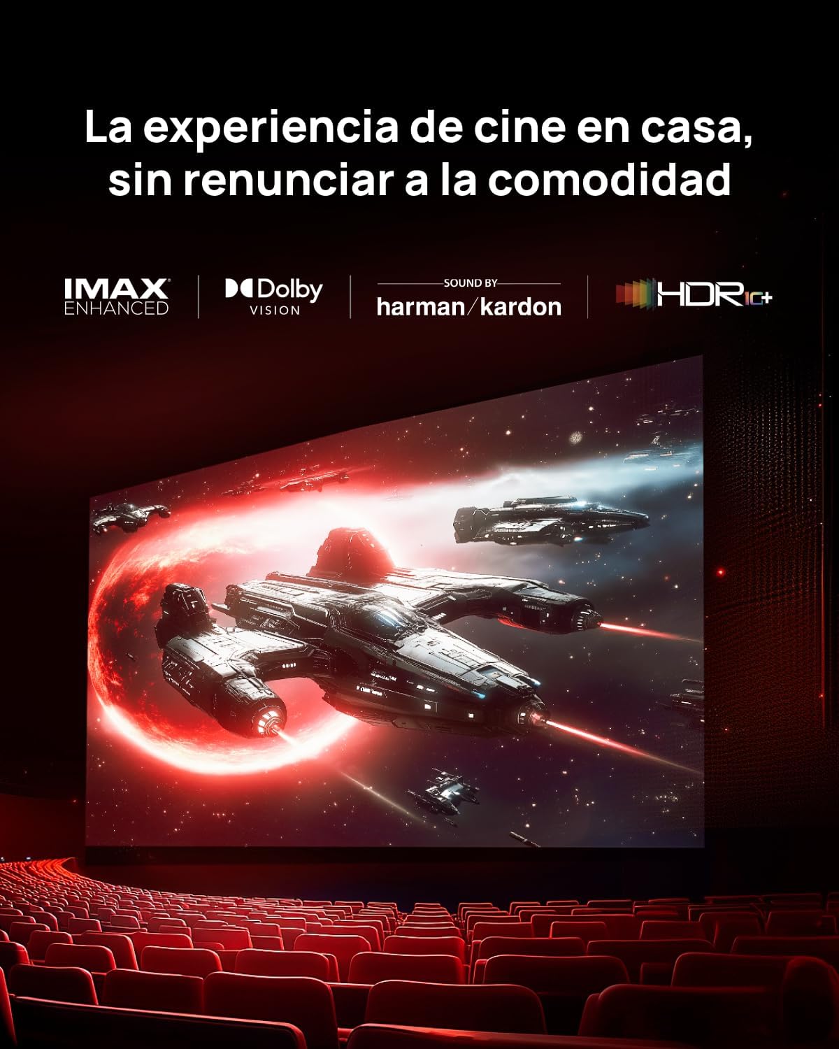 XGIMI Horizon 20 Proyector Láser Triple RGB 4K, 3200 Lúmenes ISO, Google TV con Netflix Oficial, Zoom Óptico & Lens Shift, IMAX Enhanced, Dolby Vision, Pantalla 300", 240Hz, 1ms Retardo de Entrada - 5