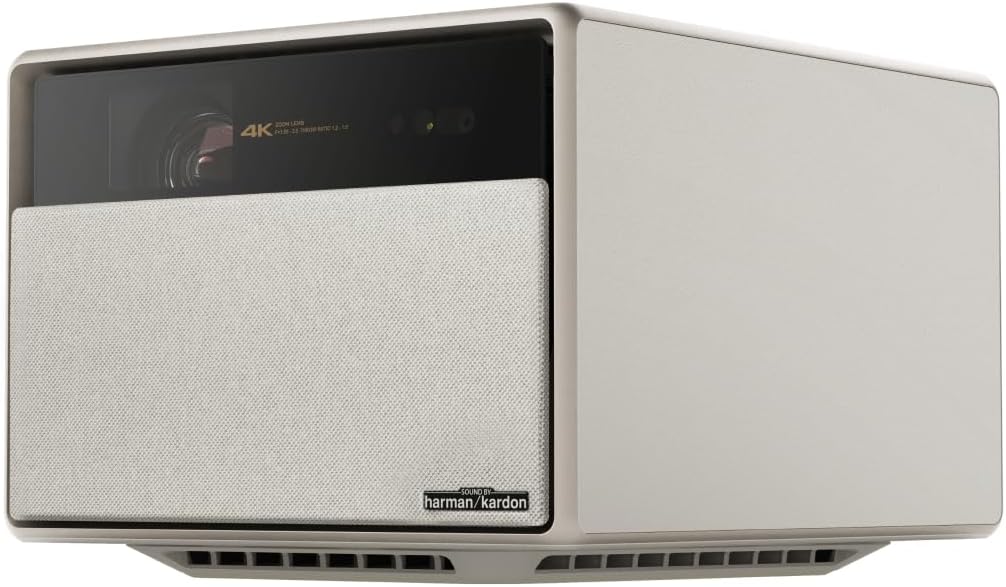 XGIMI Horizon Ultra Proyector 4K, Dolby Vision, Dual Light, ISA 3.0, 2300 lúmenes ISO, Android TV 11, 2 Altavoces Harman Kardon de 12W, Zoom Optico, Cine en Casa con Wi-Fi y Bluetooth - 1