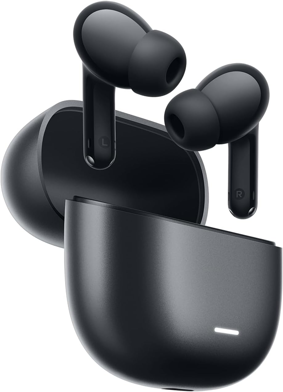 XIAOMI REDMI Buds 8 Lite – Auriculares inalámbricos Bluetooth in-Ear con ANC 42 dB, Driver de 12,4 mm, Graves intensos, hasta 36 h de autonomía, 5 ajustes de EQ y Bluetooth 5.4, Negro - 1