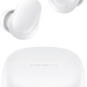 XIAOMI Redmi Buds 6 Play - Auriculares inalámbricos, cancelación de Ruido, Ligeros, hasta 36 Horas de autonomía, Bluetooth 5.4, Blanco (Versión ES)