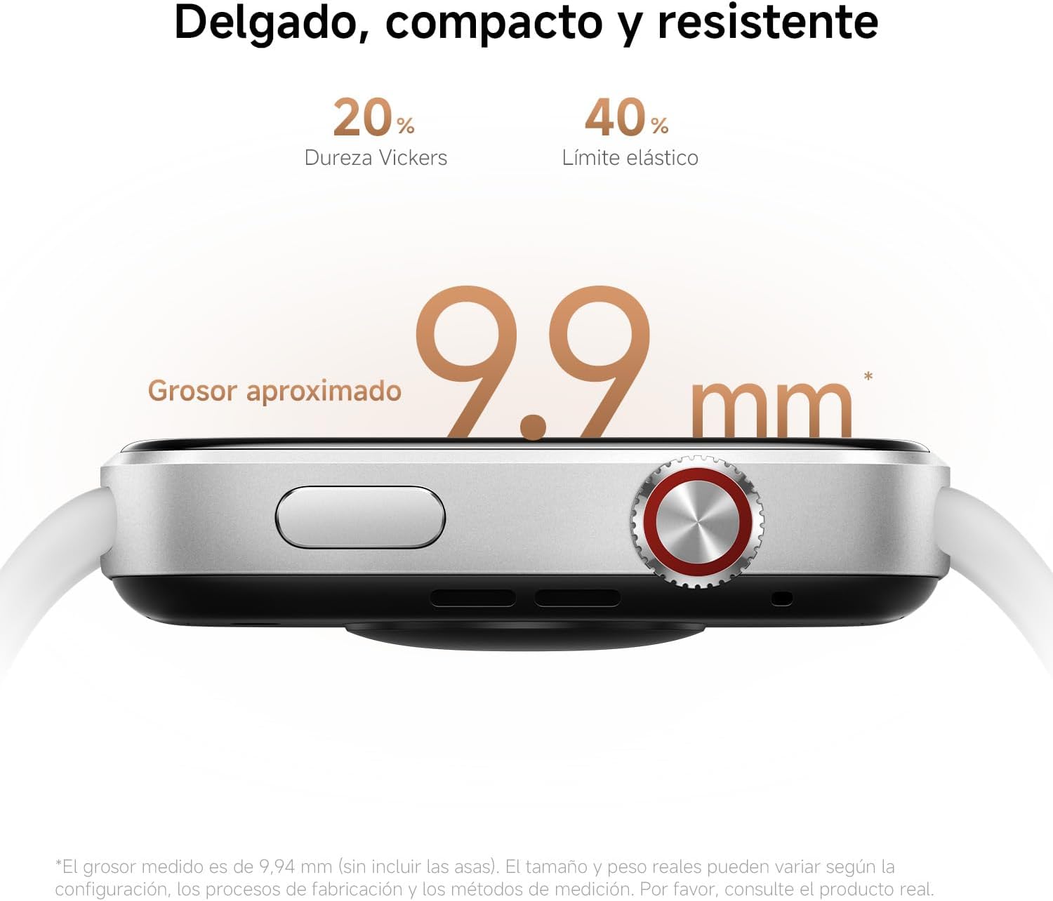 XIAOMI Redmi Watch 6 NFC, Reloj Inteligente Mujer y Hombre, Pantalla AMOLED 2.07'', Monitoreo cardíaco,sueño y estrés, 150+ Modos Deportivos, 24 Días de Batería, 5ATM, GPS, iOS & Android,Gris - 5