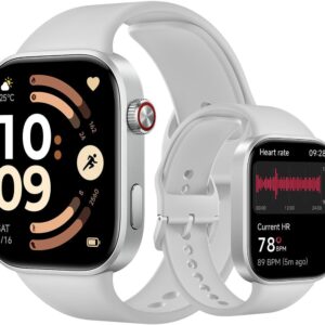 XIAOMI Redmi Watch 6, Reloj Inteligente Mujer y Hombre, Pantalla AMOLED 2.07'', Monitoreo cardíaco, sueño y estrés, 150+ Modos Deportivos, 24 Días de Batería, 5ATM, GPS, iOS & Android, Gris