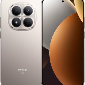 Xiaomi Redmi Note 15 Pro 5G, Smartphone 12GB + 512GB, Batería de alta capacidad 6580mAh, Resistencia al agua IP66/IP68, Nueva cámara de 200MP, Pantalla AMOLED 1.5K de 6.83 pulgadas,Titanio,Cargador no