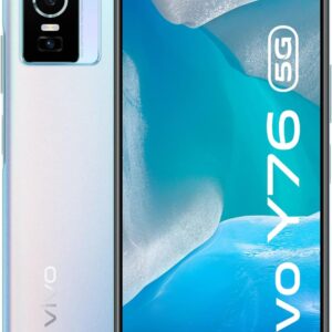 vivo Y76 Smartphone 5G, 8 GB + 256 GB, Teléfono móvil Libres, Batería de 4100 mAh, Android 11, Cámara Principal de 50 MP, Carga rápida de 44 W, Dual SIM