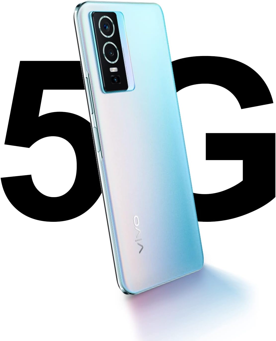 vivo Y76 Smartphone 5G, 8 GB + 256 GB, Teléfono móvil Libres, Batería de 4100 mAh, Android 11, Cámara Principal de 50 MP, Carga rápida de 44 W, Dual SIM - 6
