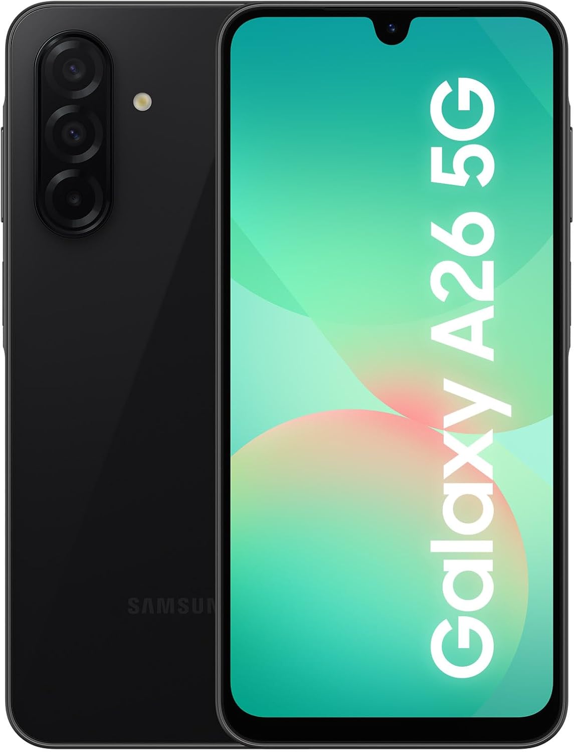 Samsung Galaxy A26 5G 256GB Teléfono Móvil, Inteligencia Alucinante, 6GB RAM, 50MP Cámara, Negro, Garantía del Fabricante 3 Años + 1 Año Extra - 1