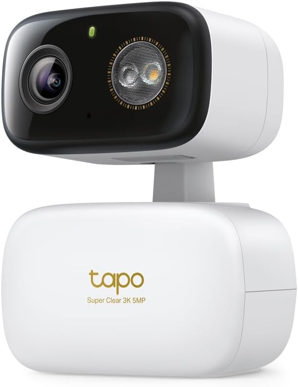Tapo C200C – Cámara IP Wi-Fi 360°, FHD 1080p, Visión Nocturna, Detección de Movimiento, Admite Tarjeta SD, Compatible con Alexa, Cable de 1,5 m, sin Soporte de Montaje - 2